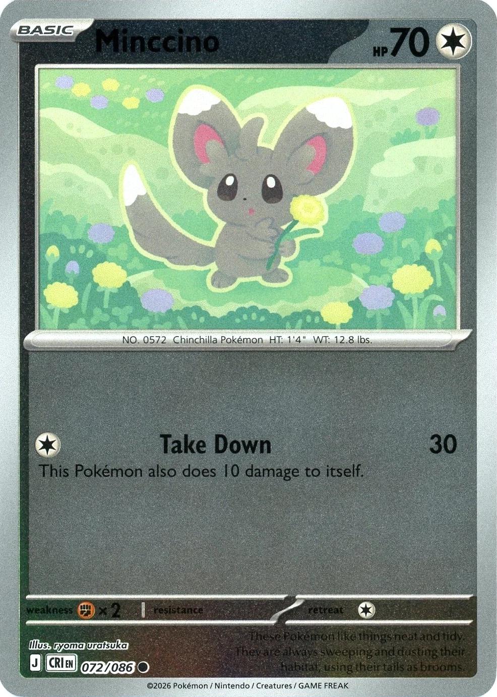 Minccino [Reverse Holo]
